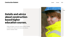 Desktop Screenshot of construction-student.co.uk