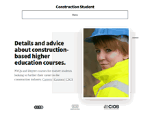 Tablet Screenshot of construction-student.co.uk